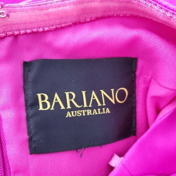 NEW Bariano Australia Rasberry Pink Maxi Dress - Picture 4 of 5